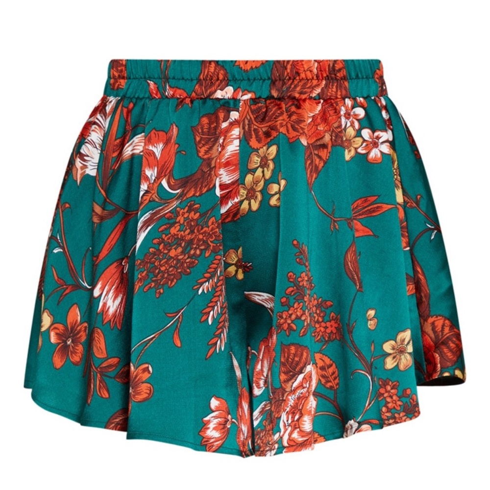 Emerald Green Floral Set - Picture 4 of 9